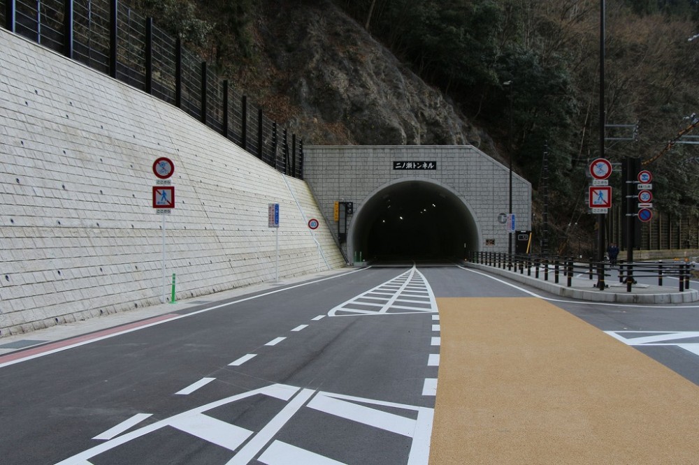 京都広河原美山線(二ノ瀬バイパス)道路改良工事